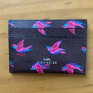Coach card case. New without tags
